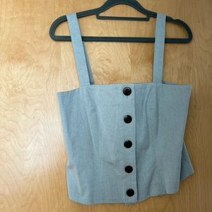 Mara Hoffman Linen Top. Size 6.
